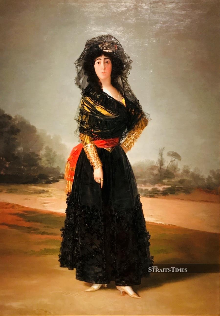  The star of the show is Goya's portrait of the highly spirited Duchess of Alba (1797).