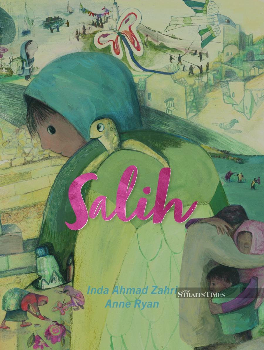  The theme of Salih highlights a global issue — the plight of refugees.