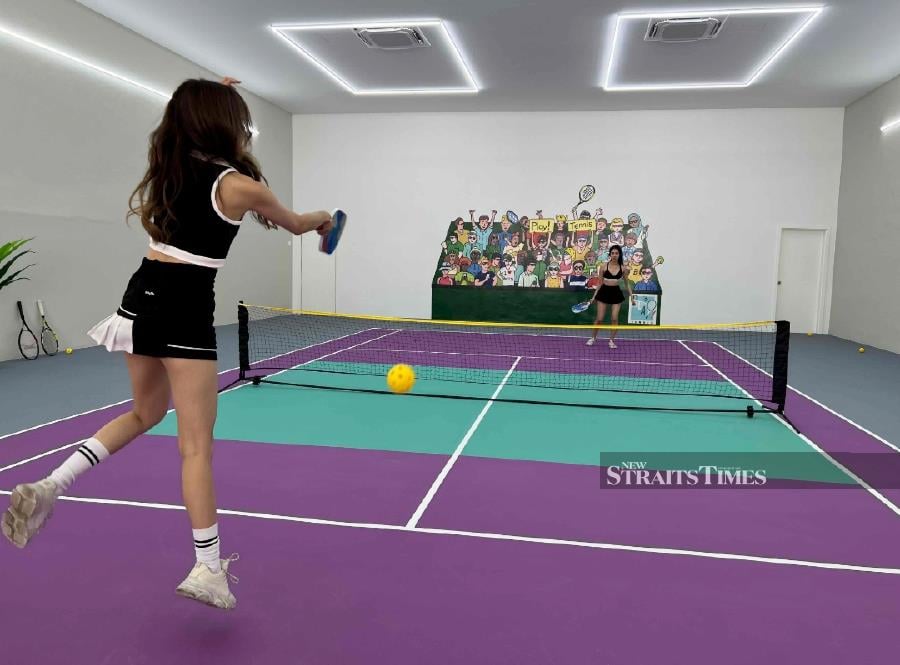  Play! Tennis Malaysia's new air-conditioned court in Penang.