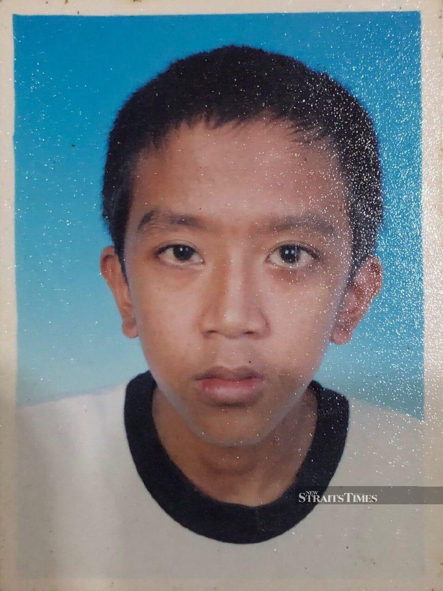  Firdaus at the age of 16.