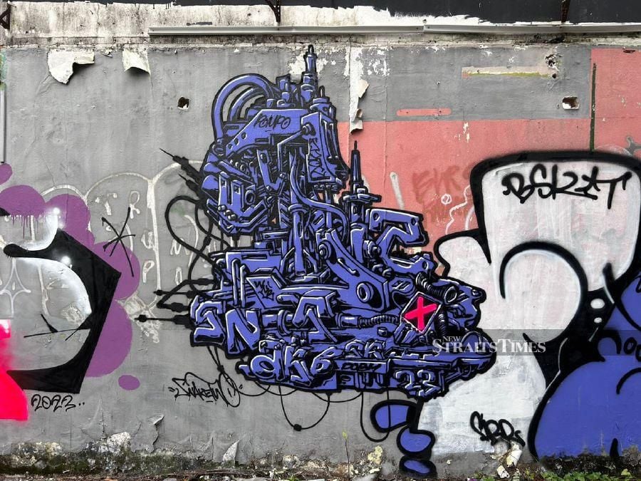 Is street art considered 'art' or an act of vandalism? | New Straits ...