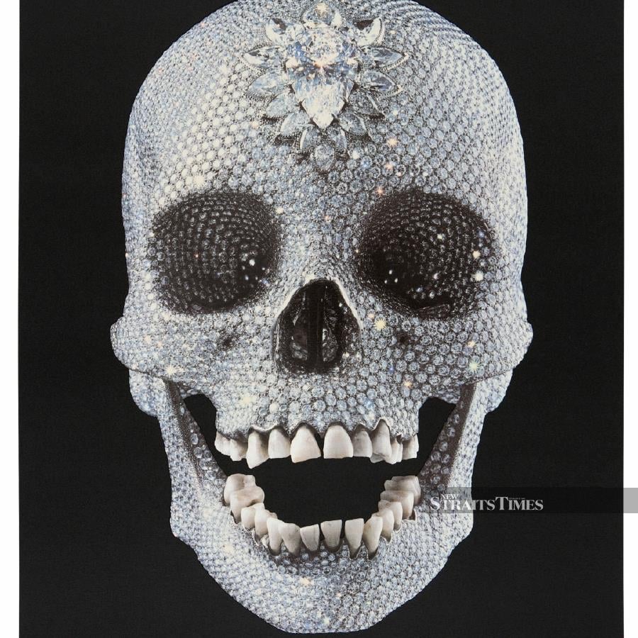  British artist Damien Hirst had a second home in Mexico to pick up the morbid vibe for works such as his diamond-encrusted skull.