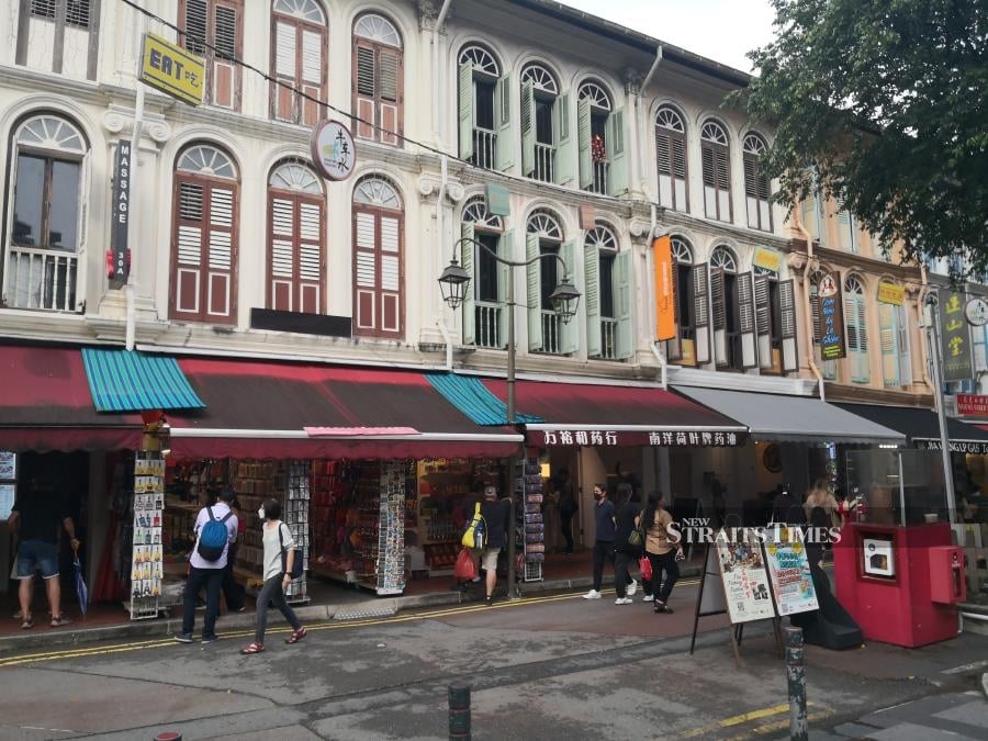  Sago Lane is home to well-conserved shops that cater to tourists as well as locals.