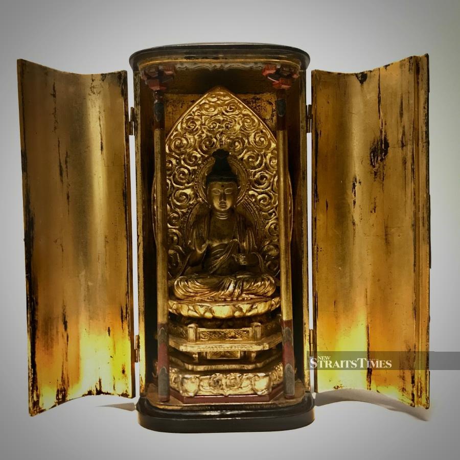  King George IV was a collector with varied tastes, including this 18th-century Buddhist shrine.