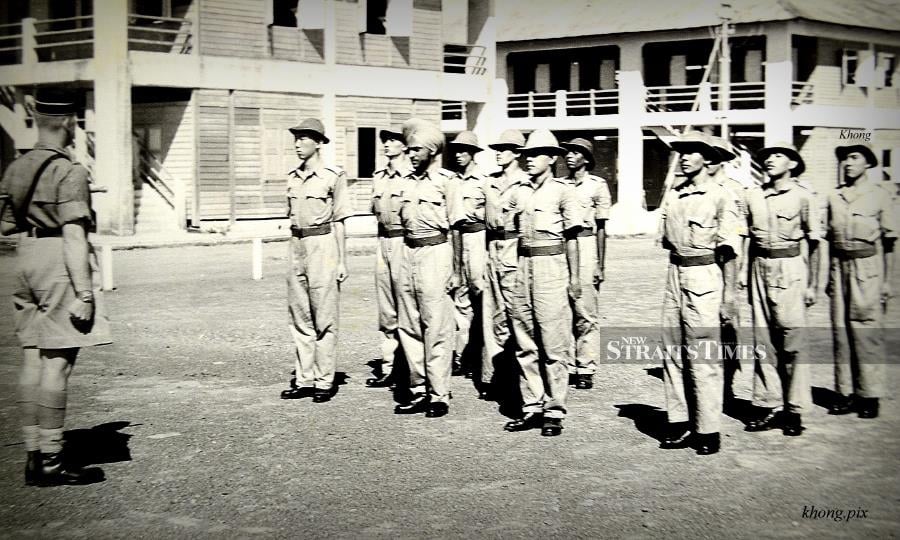  Officer cadet parade at the Pre-Officer Cadet Training Unit in Port Dickson.