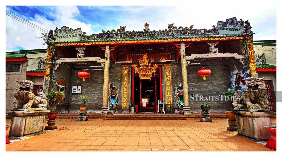  The 120-year-old Kampar Gu Miao Temple.