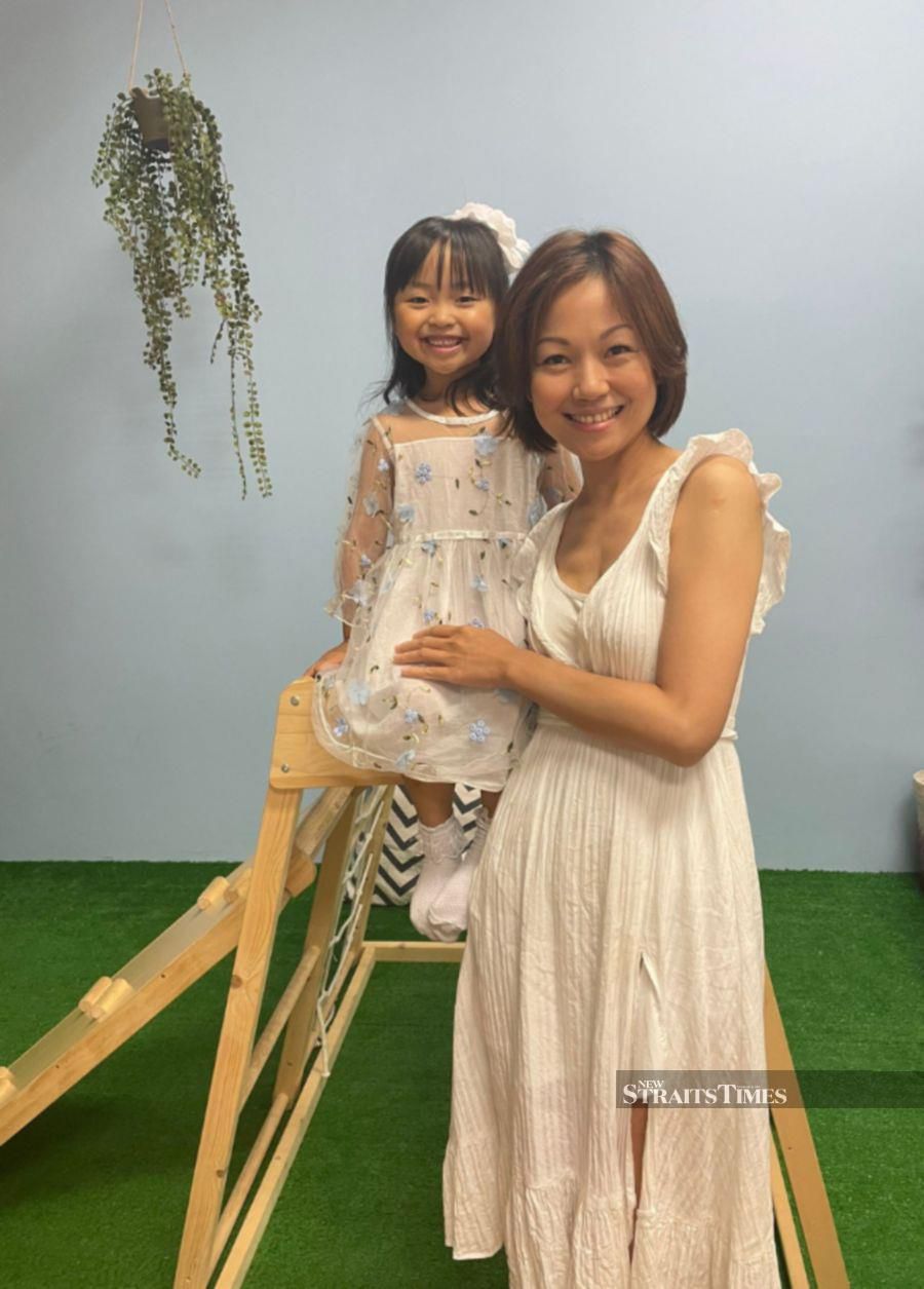  Goh and her sassy goddaughter and niece, Charlotte, whom she credits as being her inspiration for her maiden book.