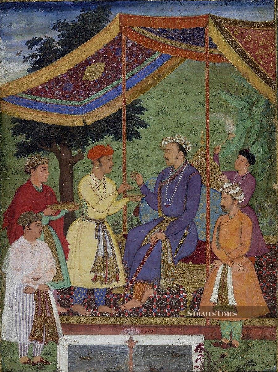  Mughal artists were better than most at capturing the warmth that existed within the Mughal ruling dynasty.