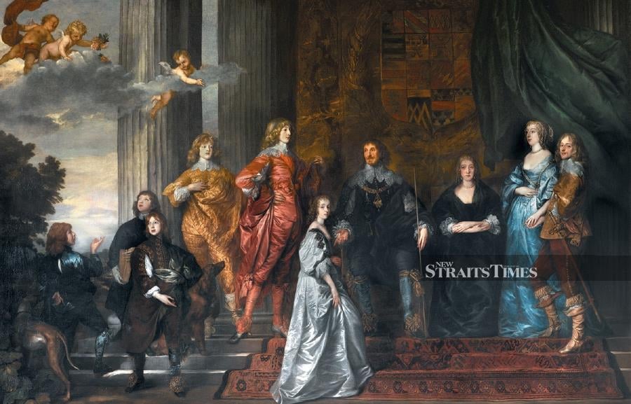  Van Dyck's enormous portrait of a large and ambitious family has the very determined Earl of Pembroke at its centre.