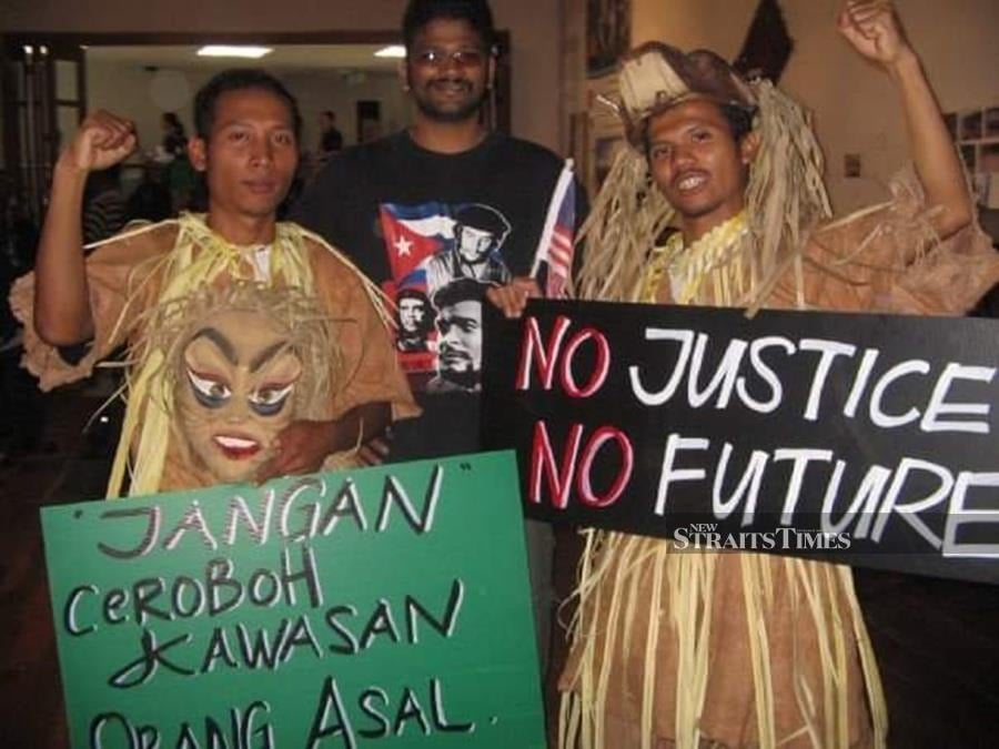  Indigenous rights Street protest at Central Market in 2007.