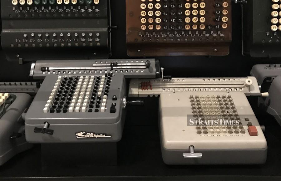  Office calculating machines were the closest that most people got to a computer until the 1980s.