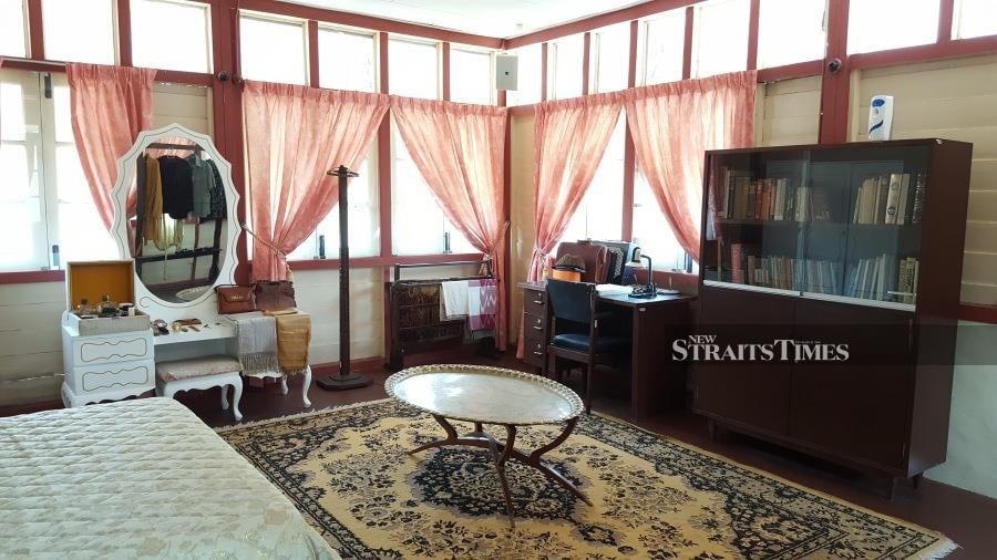  A glimpse of Tunku's bedroom in Rumah Merdeka.