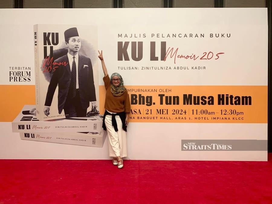  Writer Datin Zinitulniza Abdul Kadir is elated upon completing her most challenging project yet.