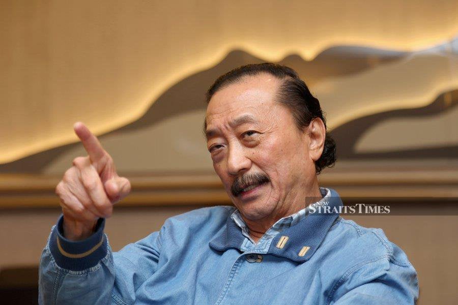 OKINAWA 04 MARCH 2024. Founder and Advisor of Berjaya Corporation Berhad, Tan Sri Vincent Tan spoke to the media when he arrived at Hotel Ansa Okinawa Japan. NSTP/HASRIYASYAH SABUDIN.
