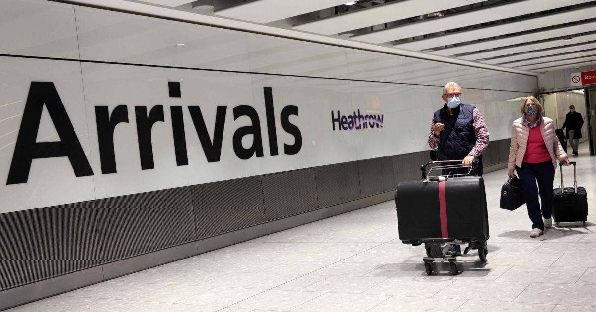 All travellers to UK to show pre-departure virus tests