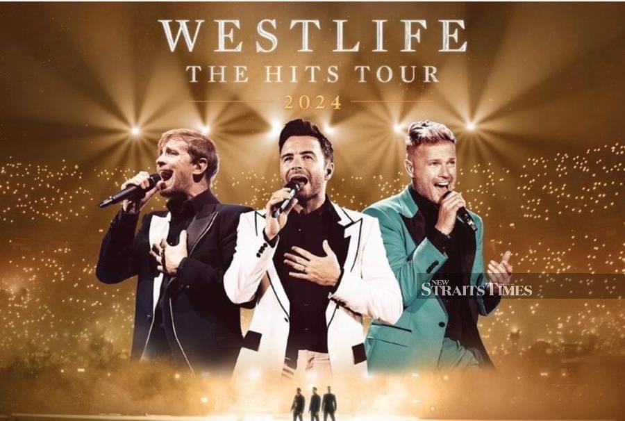 Westlife will be at the Arena of Stars on June 9 (MMIC Entertainment)