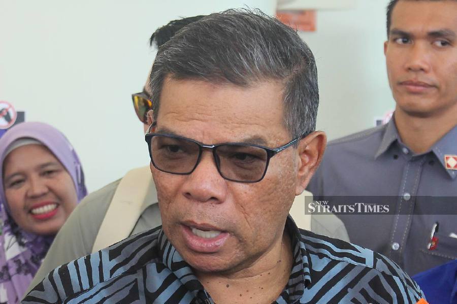 Home Minister Datuk Seri Saifudin Nasution Ismail urged all parties to efrain from speculating about the acid attack case involving Selangor FC footballer Faisal Halim. STR/ WAN NABIL NASIR