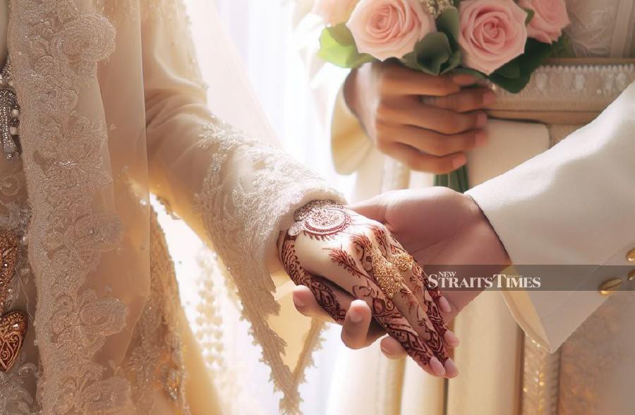 Local women who tied the knot with foreign men were usually neglected after all facilities, including business licences, were obtained. - NSTP file pic, AI-generated image.