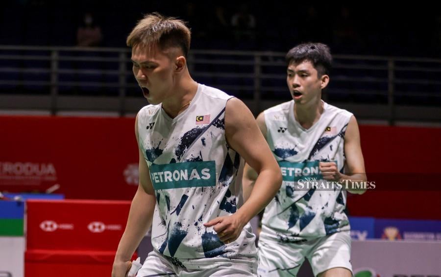 Malaysia's Man Wei Chong-Tee Kai Wun scored one of their biggest career wins to reach the Indonesia Open second round on Tuesday. NSTP/ASWADI ALIAS