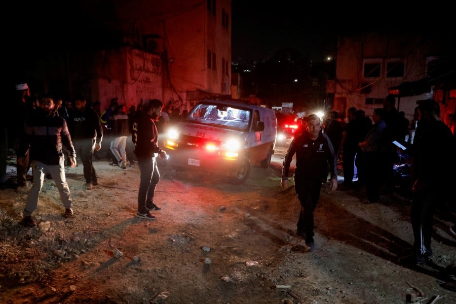 Palestinian Red Crescent says 14 dead in Israeli's Nur Shams refugee ...