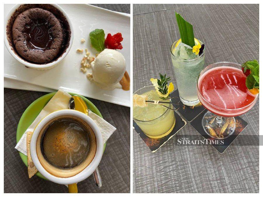 All sweet ends sweet: The dessert and the three mocktails