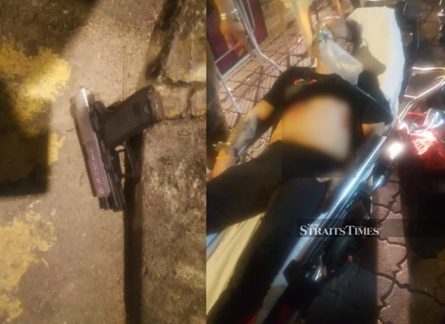 Kl Police Man Hurt In Wangsa Maju Shootout Wanted For Assault