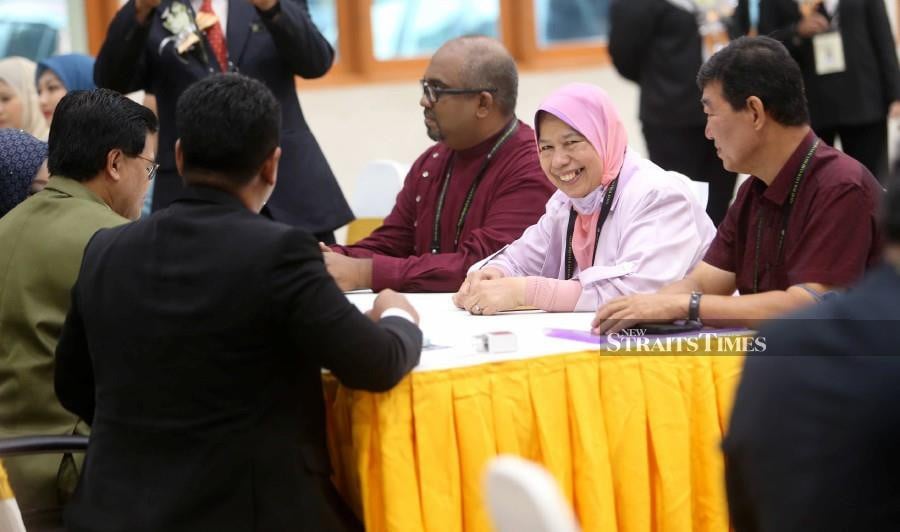 Parti Bangsa Malaysia (PBM) fields two female candidates for GE15, and one of them is Datuk Zuraida Kamaruddin, contesting for Ampang parliamentary seat. NSTP/MOHAMAD SHAHRIL BADRI SAALI