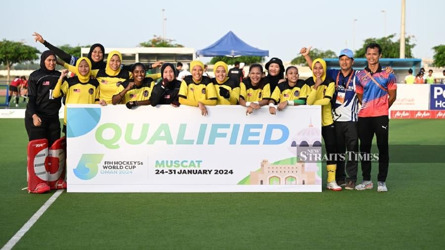 The Malaysian women’s team have qualified for the World Cup 5s. 