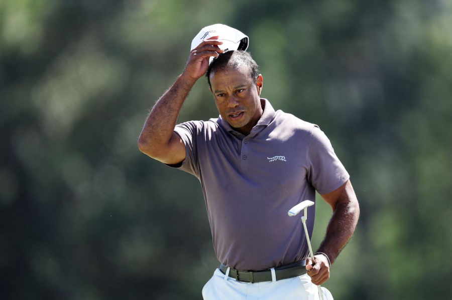 Tiger Woods of the United States. - AFP pic