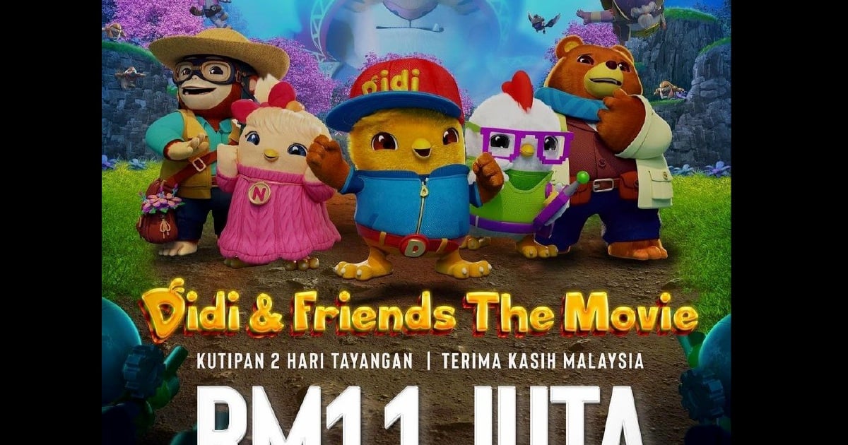 #Showbiz: Didi & Friends rakes in RM1.1 mil in just two days | New ...