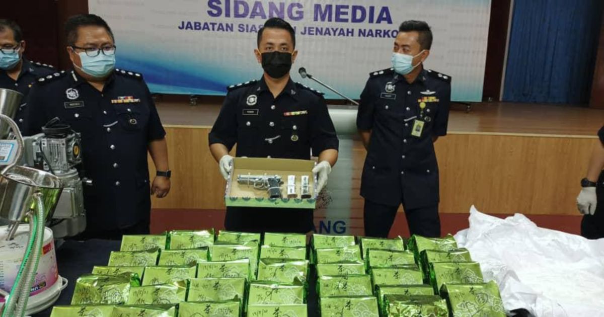 Penang Police Bust Two Drug Trafficking Syndicates | New Straits Times