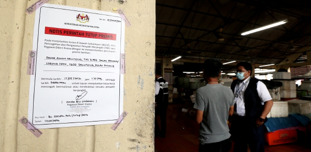 Go For Swab Test Immediately Jelutong Market Traders Told Nsttv