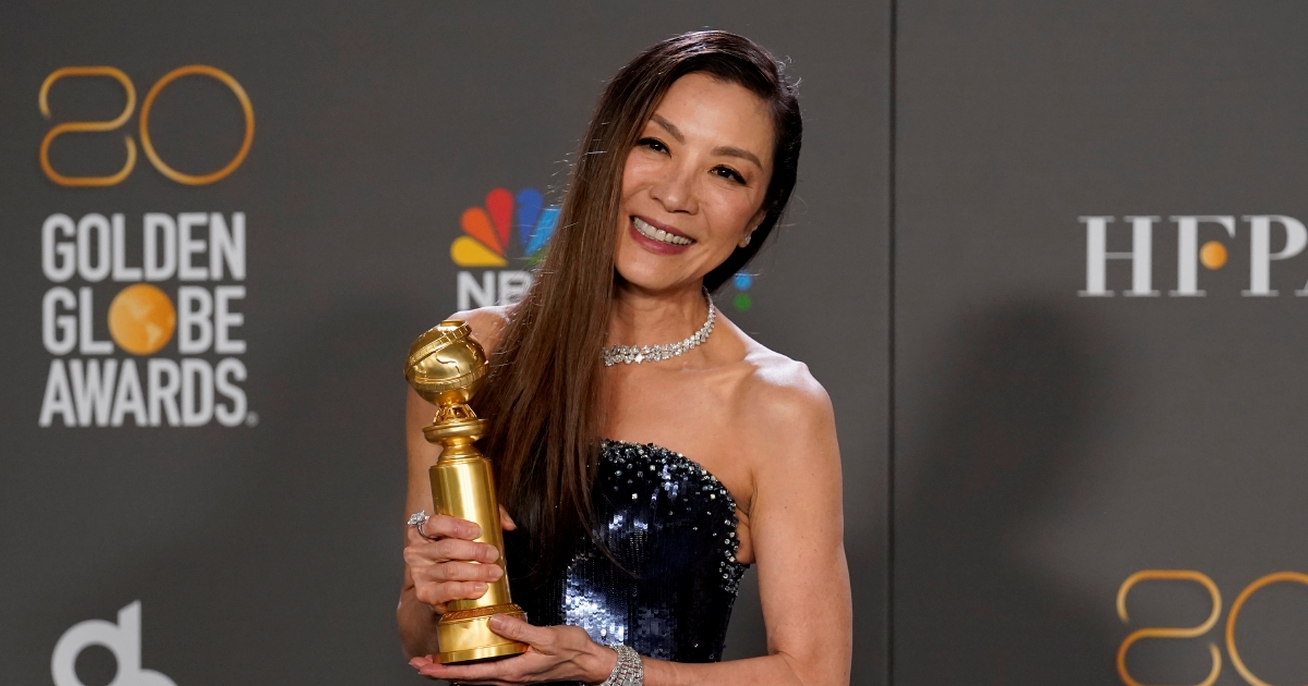 Michelle Yeoh wins best comedy actress Golden Globe New