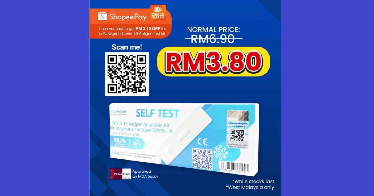 Covid test kit price malaysia
