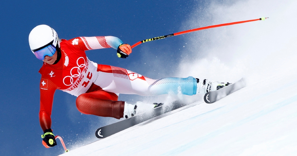 Suter confirms Swiss dominance with Olympic downhill gold