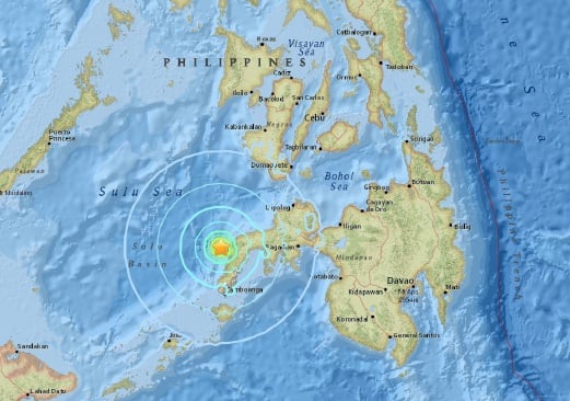 Strong 6.0 Magnitude Quake Strikes Zamboanga 