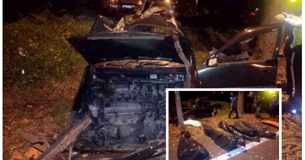 4 killed, 1 badly hurt in drunk driving accident in Shah Alam  New