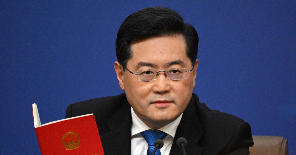 Chinese foreign minister Qin Gang removed from office: State media ...