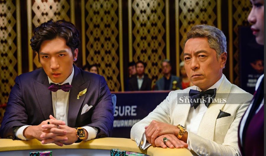 Yuan Teng and Phillip Keong (right) in ‘All In’. (photo courtesy of Jack Lim)