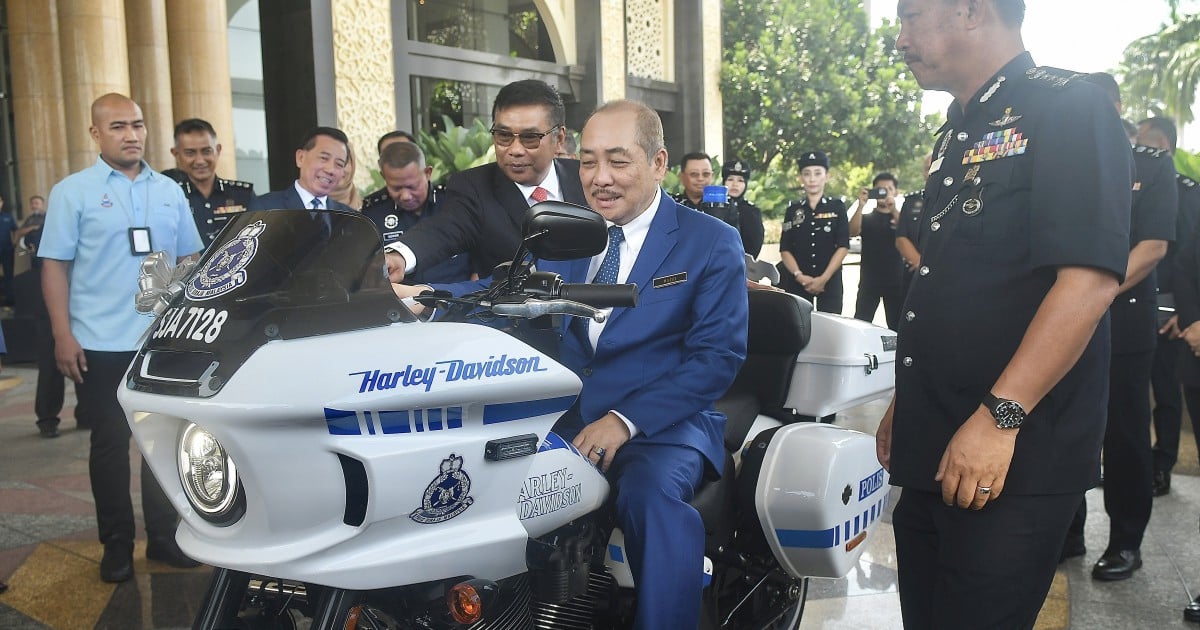 Malaysia 2024 police motorcycle