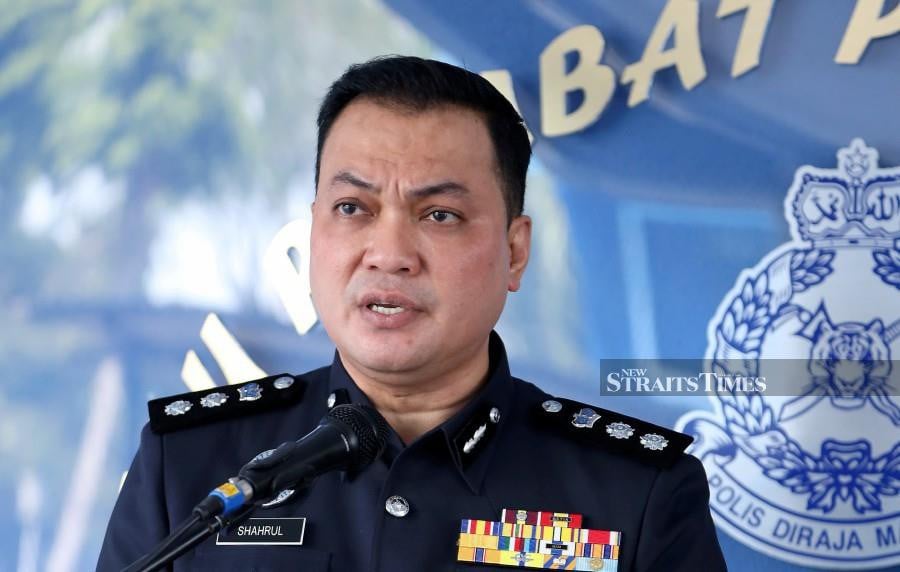 Petaling Jaya police chief Assistant Commissioner Shahrulnizam Jaafar @ Ismail. -NSTP FILE/ NUR IQBAL SYAKIR MOHD SALLEH