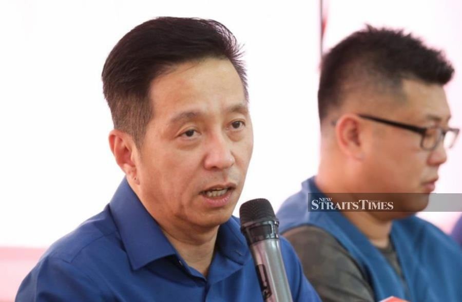 Gerakan deputy president Oh Tong Keong. -NSTP FILE/MIKAIL ONG