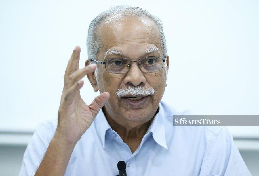 Dr P. Ramasamy has asked if Datuk Seri Najib Razak’s sentence reduction will benefit the opposition. -NSTP FILE/MIKAIL ONG