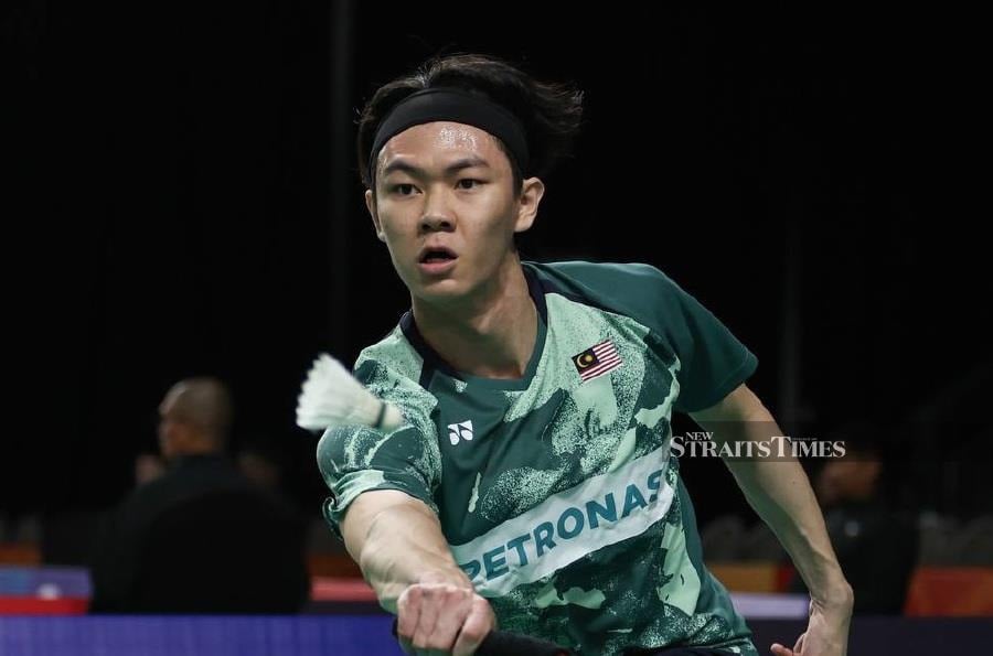 Lee Zii Jia has dropped outside the top 10 in the world rankings. -NSTP FILE/ASWADI ALIAS