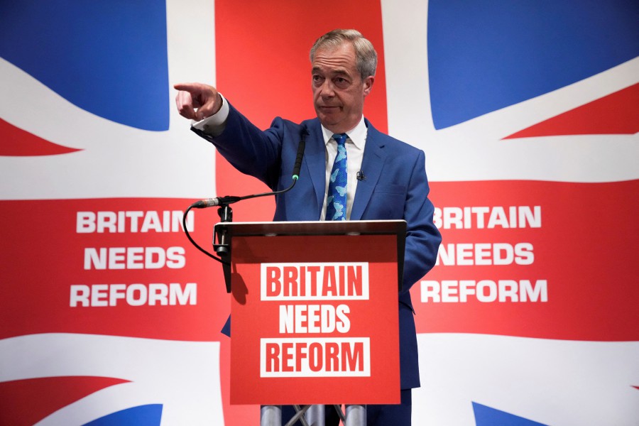 Brexit Champion Nigel Farage To Stand In UK Election | New Straits ...