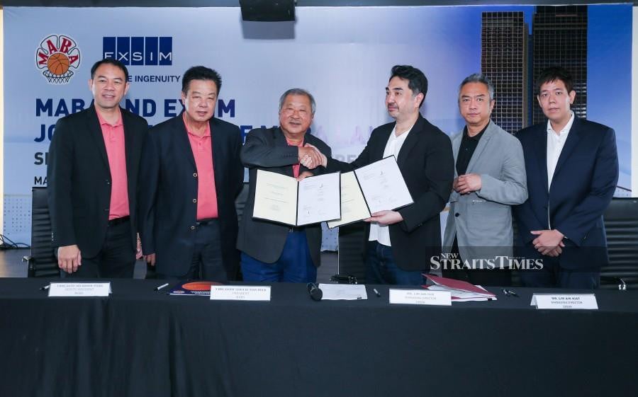 The Malaysia Basketball Association (Maba) are looking to become the first financially self-sustainable national sports association (NSA) in Malaysia after inking a land redevelopment deal with Exsim. -NSTP/ASWADI ALIAS