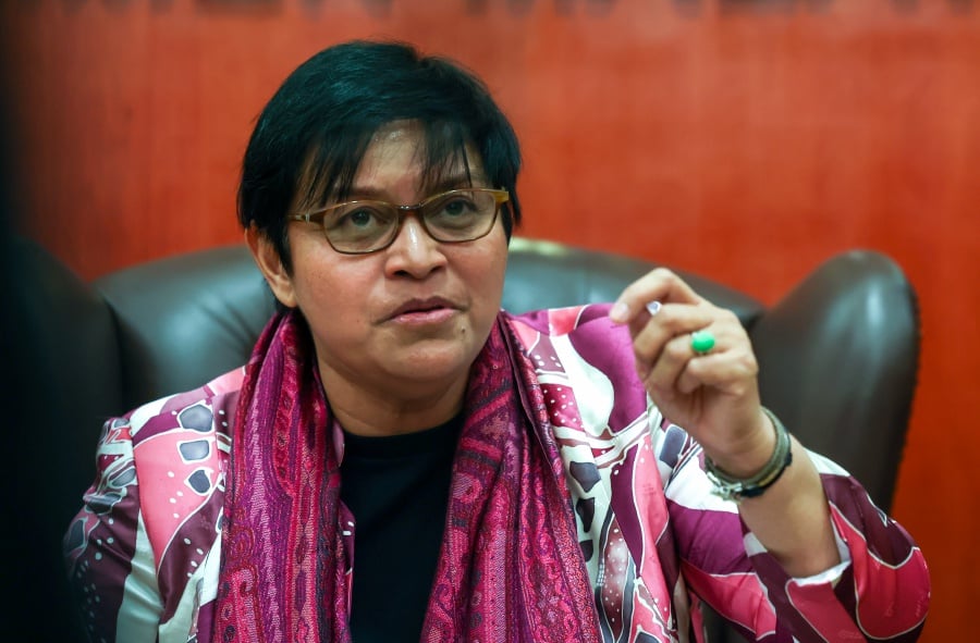 Minister in the Prime Minister’s Department (Law and Institutional Reforms) Datuk Seri Azalina Othman Said. -- Bernama Pic