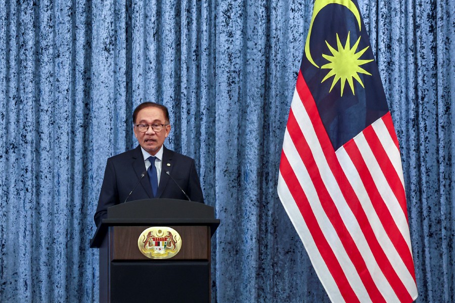 Prime Minister Datuk Seri Anwar Ibrahim said he is still coordinating with the other countries, which so far have stated their stand to attend the meeting. - BERNAMA pic