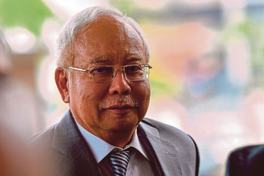 Datuk Seri Najib Razak says he is not to blame for the state of the nation’s economy as when he was prime minister, it was in good shape. BERNAMA filepic