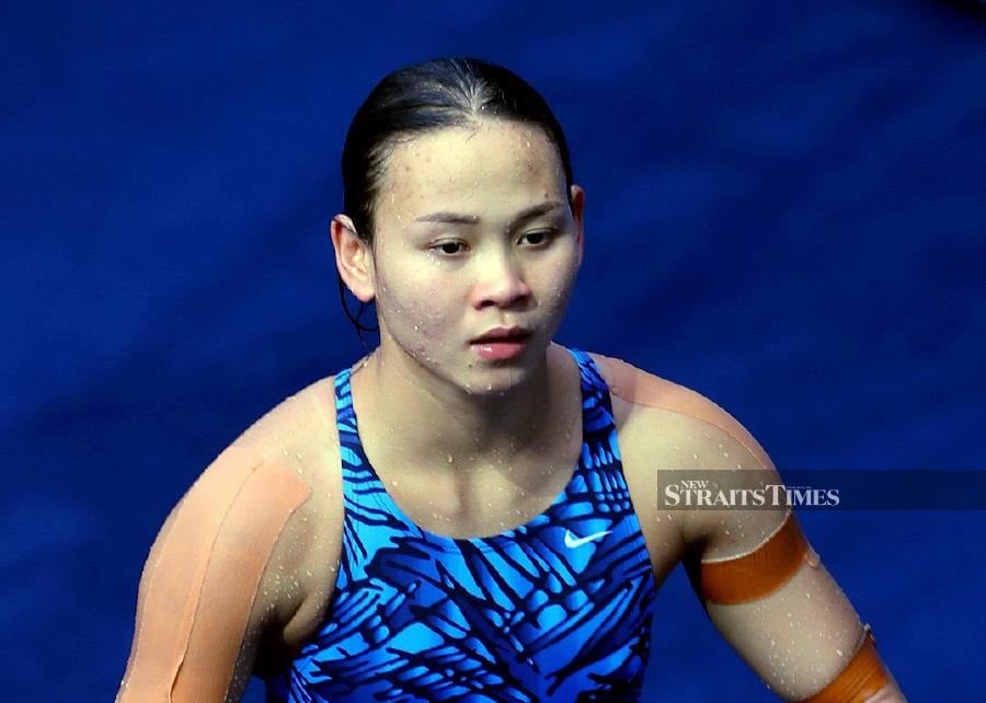 (FILE PHOTO) Diver Pandelela Rinong at Rio 2016. Pandelela failed to qualify for the Paris Olympics in the women's 10m platform individual event. -NSTP FILE
